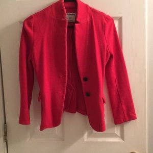 OLD NAVY Red cotton blazer size small